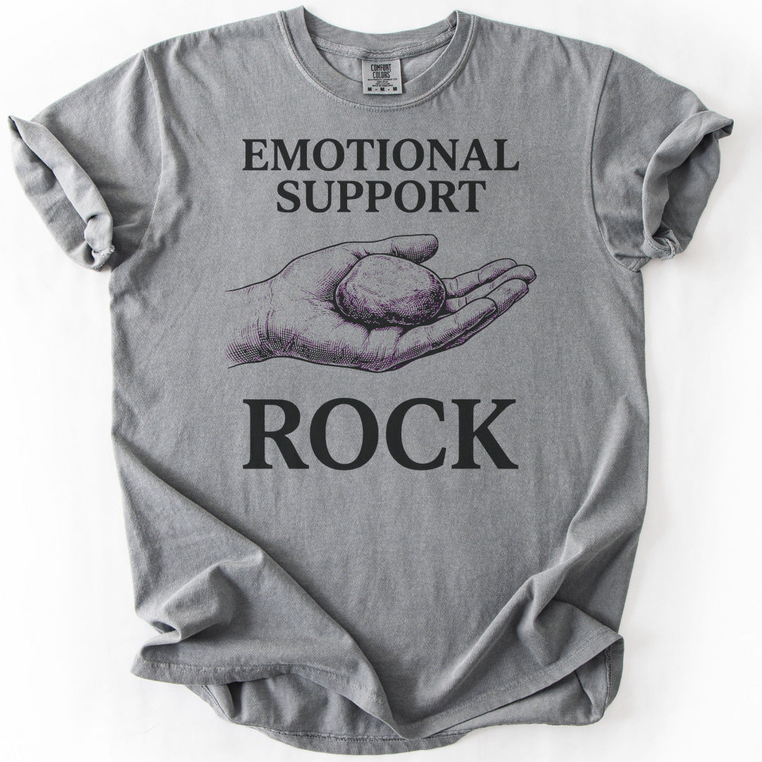 Emotional Support Rock Premium - Grey