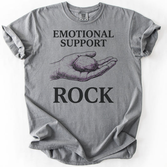 Emotional Support Rock Premium - Grey