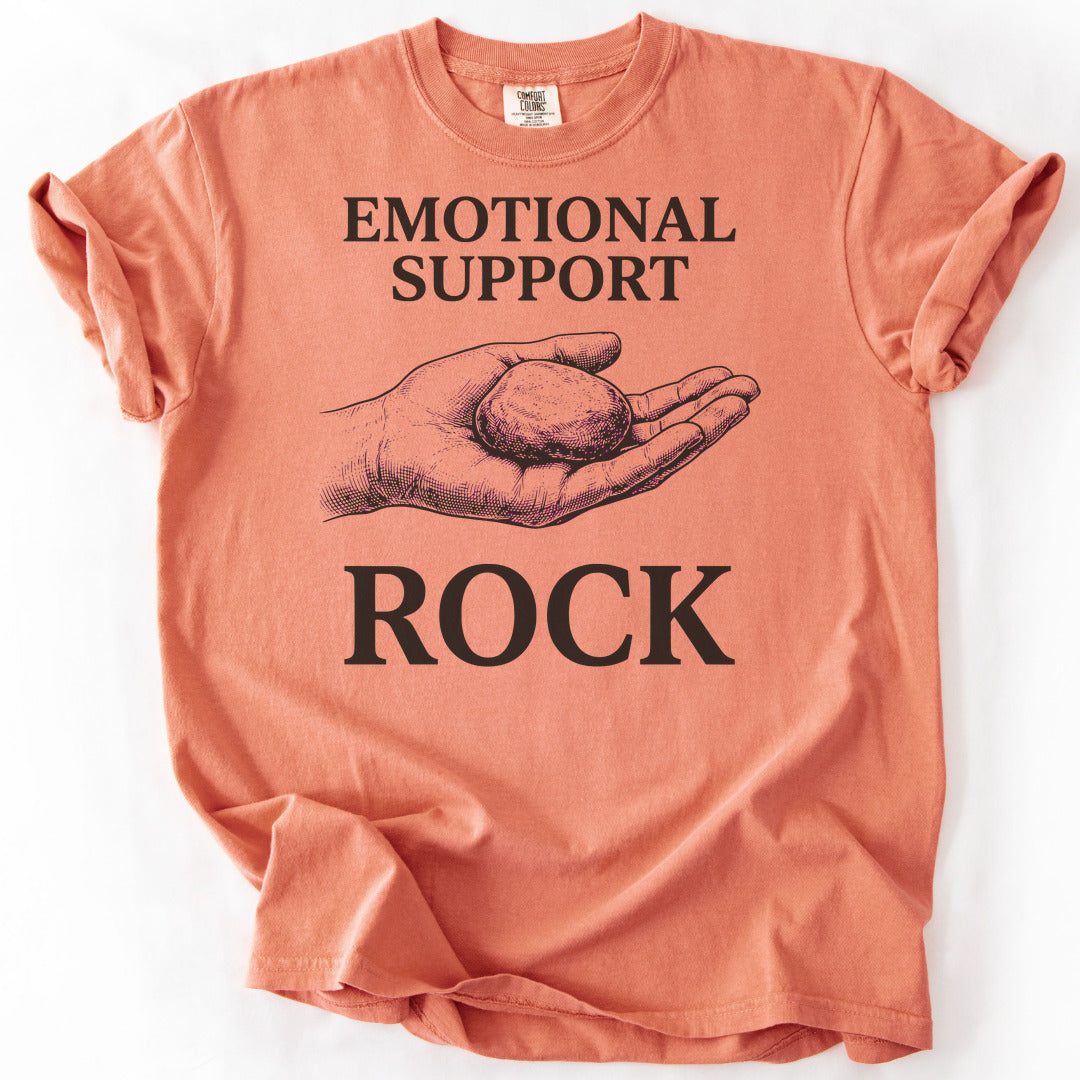 Emotional Support Rock Premium - Terracotta
