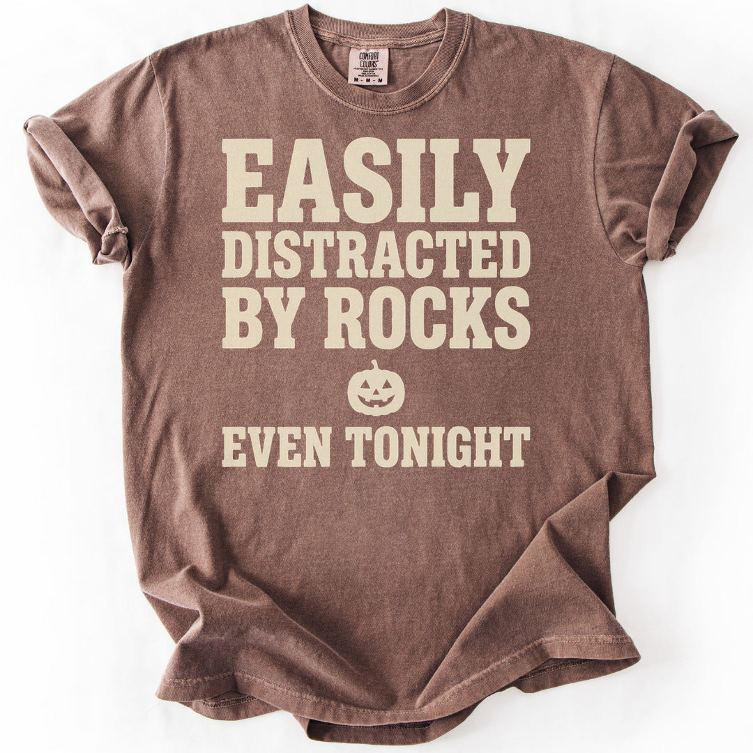 Easily Distracted By Rocks Even Tonight Premium - Espresso