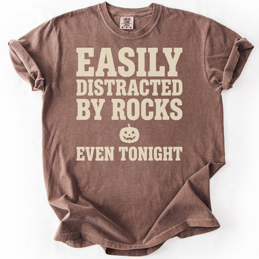 Easily Distracted By Rocks Even Tonight Premium - Espresso