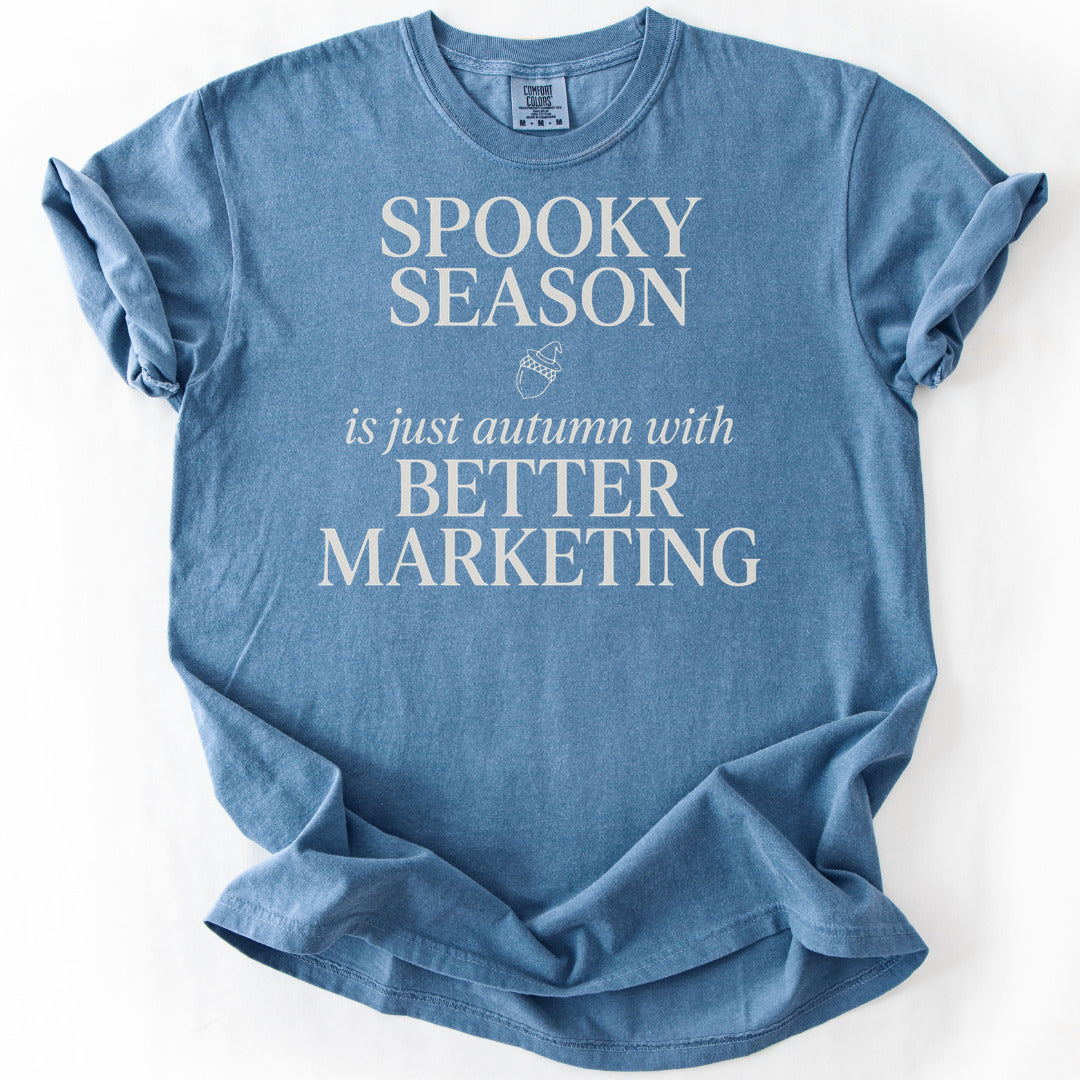 Spooky Season Is Just Autumn With Better Marketing Premium - Blue Jean