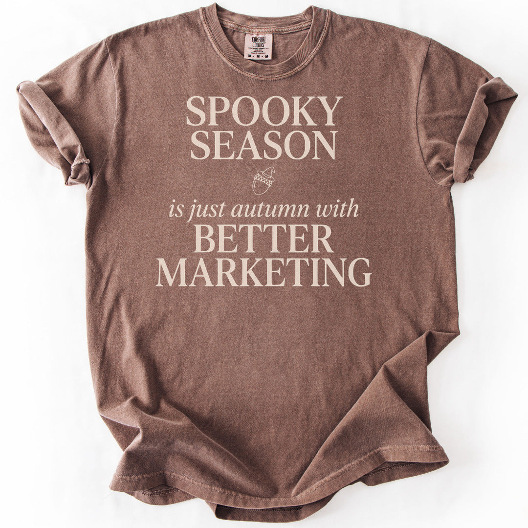Spooky Season Is Just Autumn With Better Marketing Premium - Espresso
