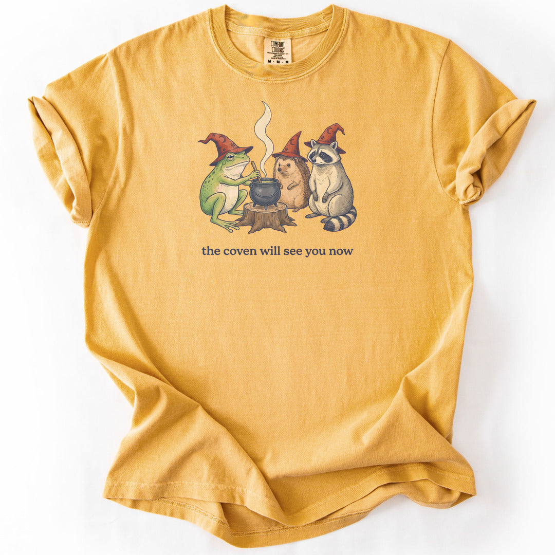 The Coven Will See You Now Premium - Mustard
