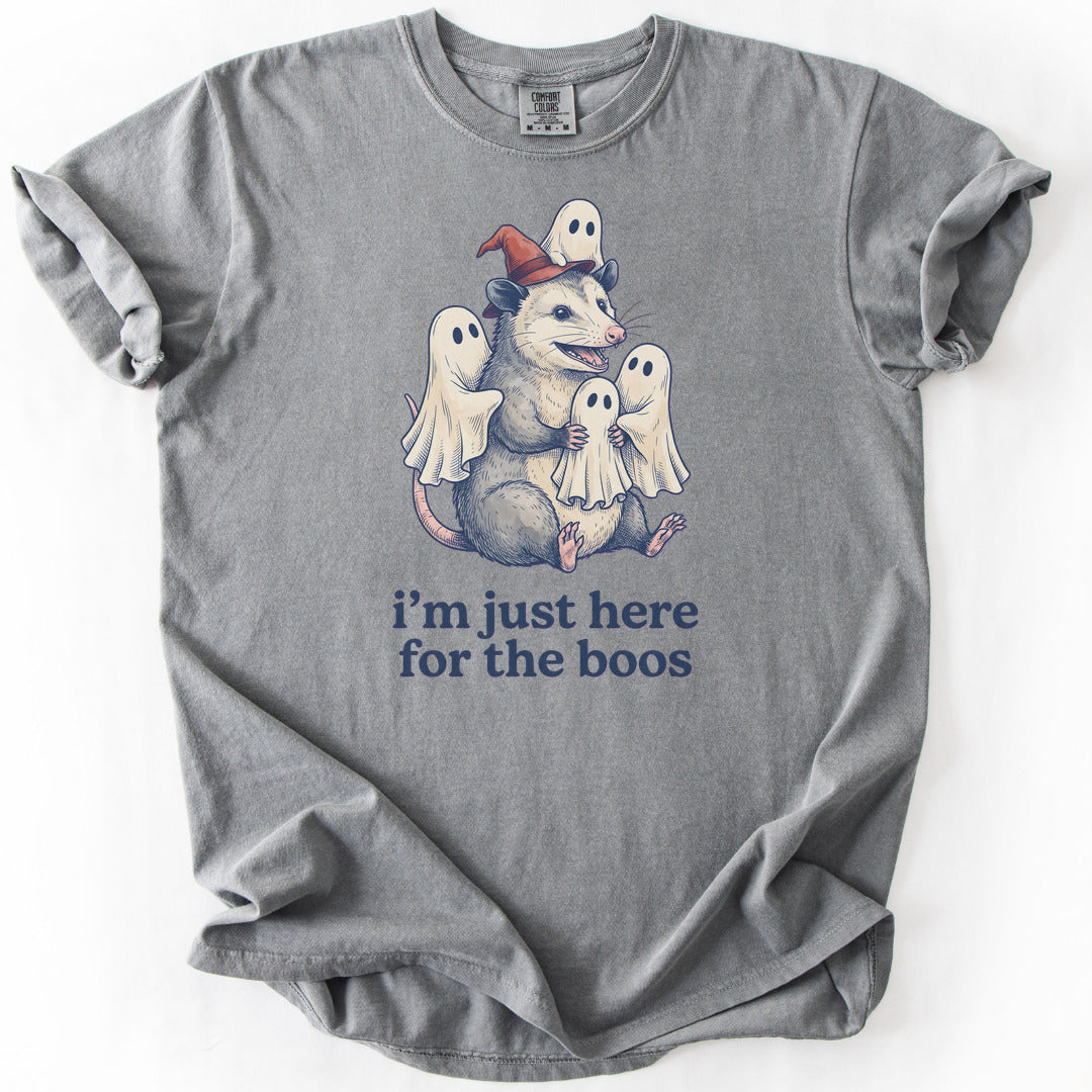 I'm Just Here for the Boos Premium - Grey
