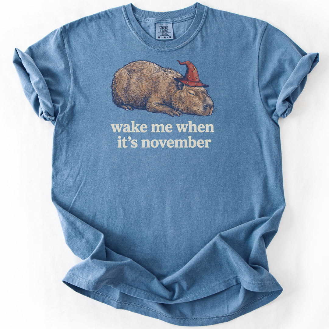 Wake Me When It's November Premium - Blue Jean