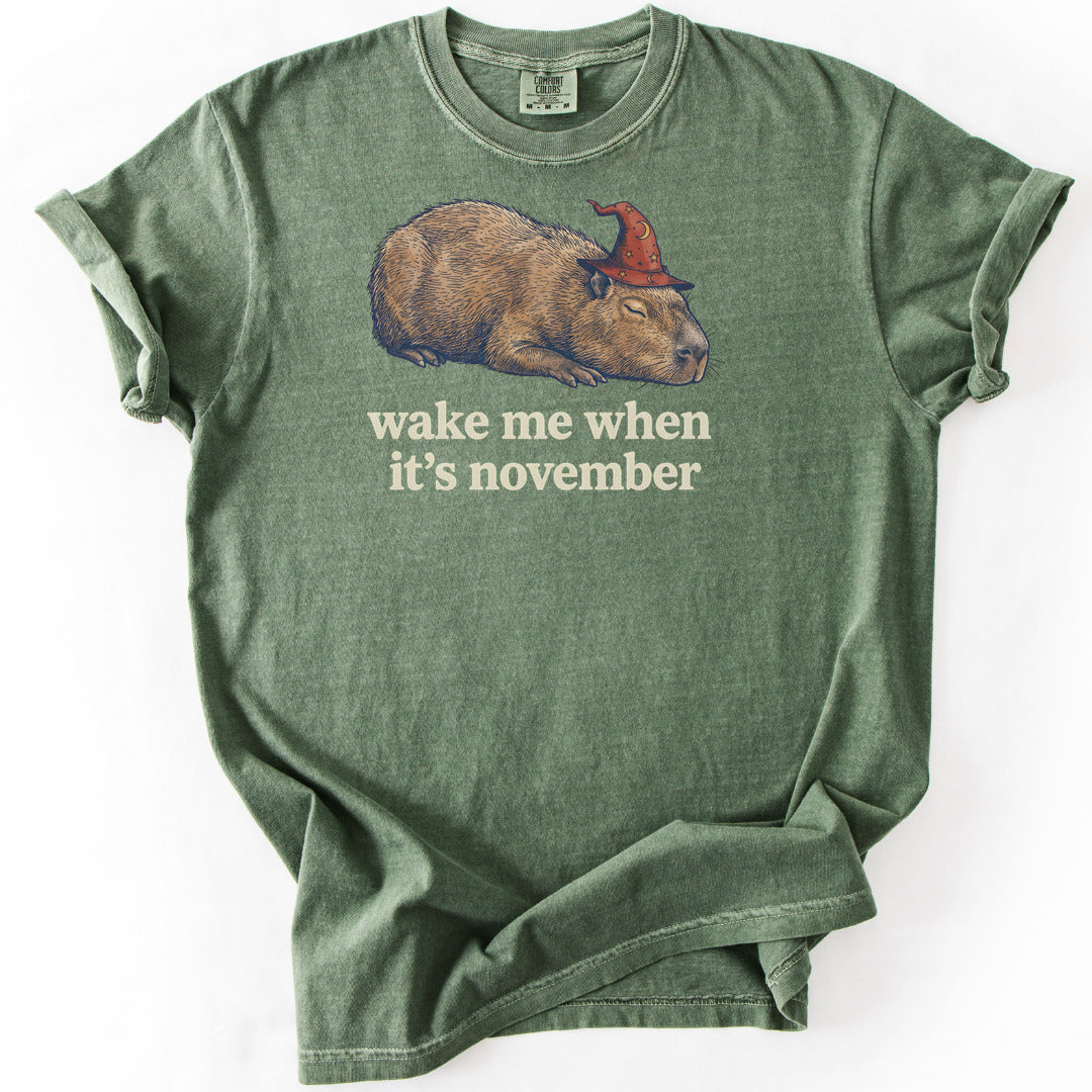 Wake Me When It's November Premium - Moss