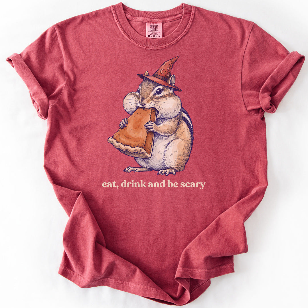 Eat, Drink and Be Scary Premium - Crimson