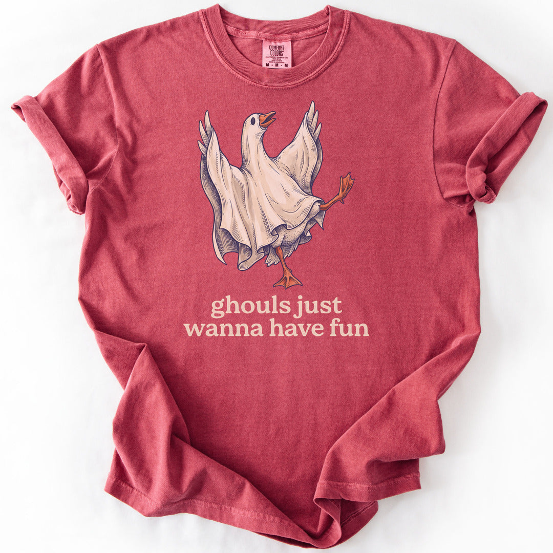 Ghouls Just Wanna Have Fun Premium - Crimson
