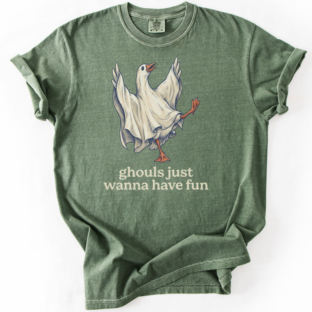 Ghouls Just Wanna Have Fun Premium - Moss