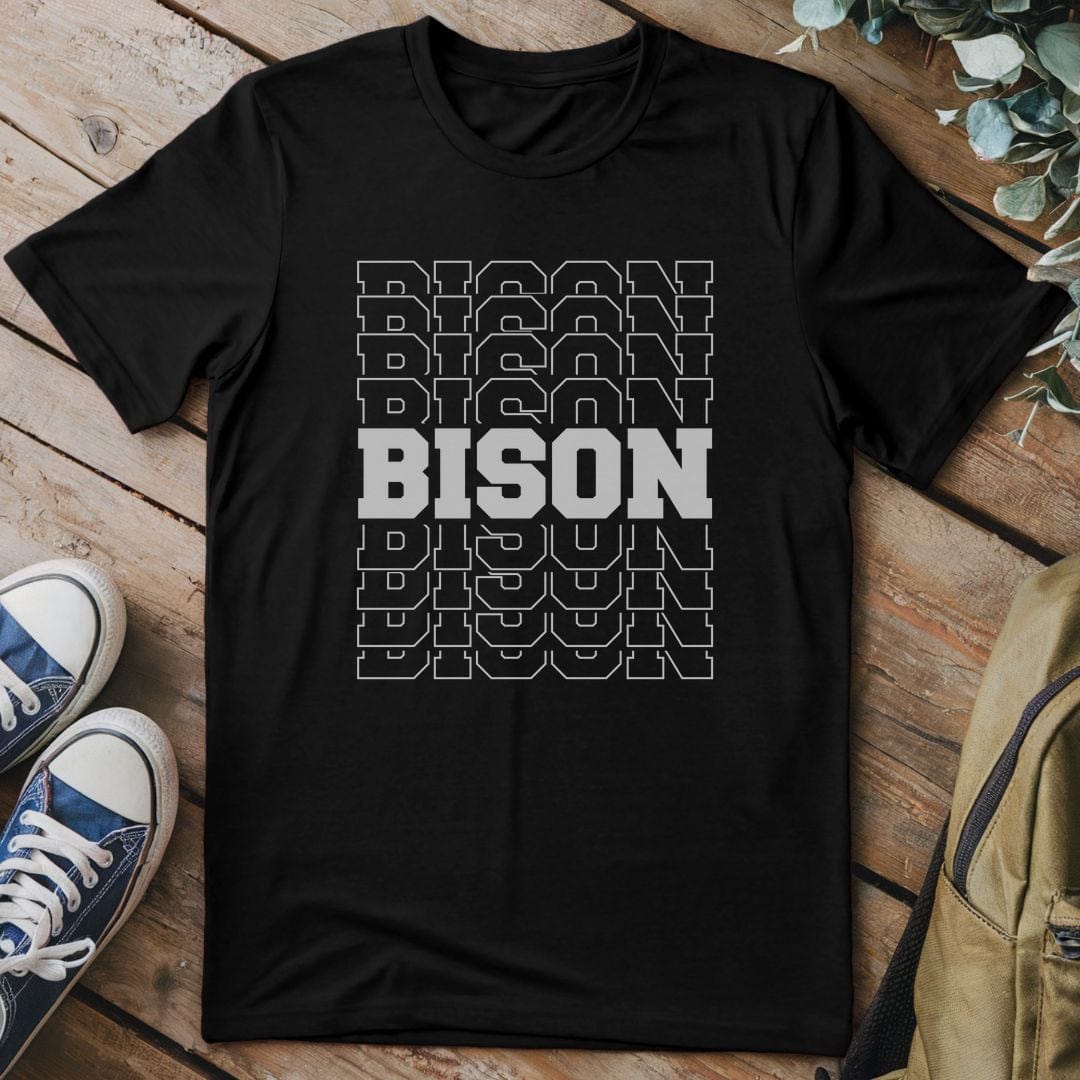 T-Shirt Black / S BISON T-Shirt