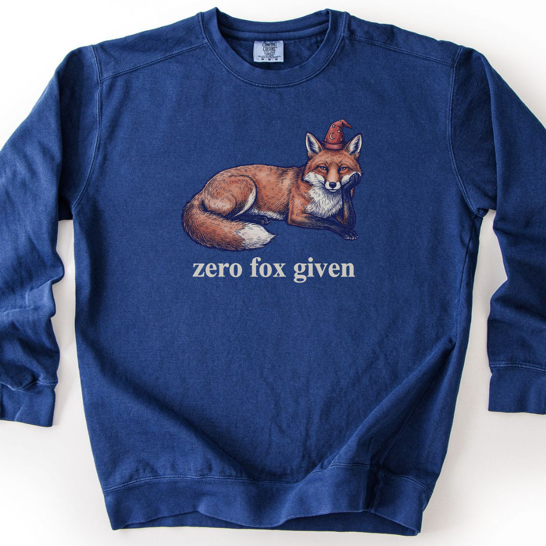 Zero Fox Given Premium Sweatshirt - True Navy