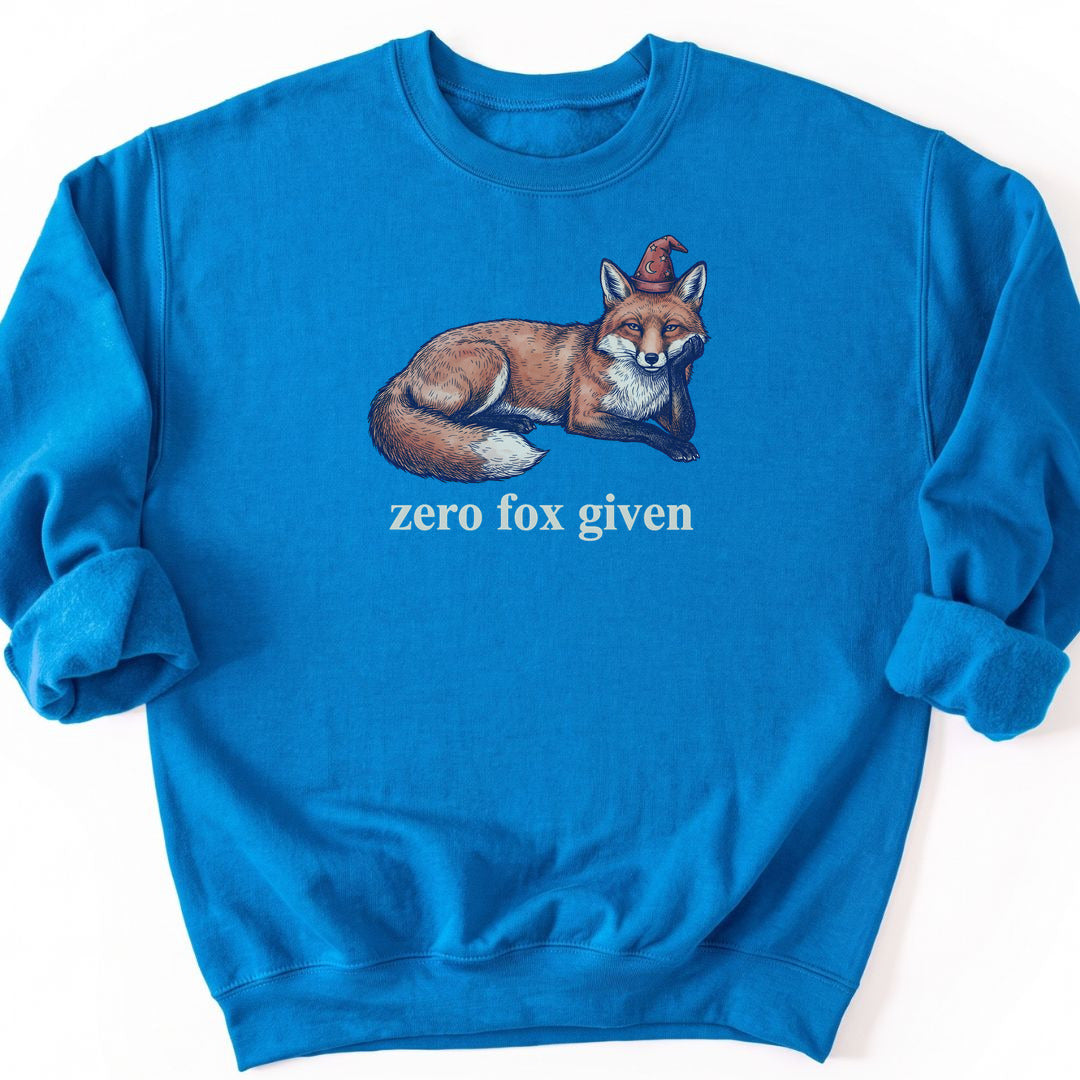 Zero Fox Given Sweatshirt - Sapphire