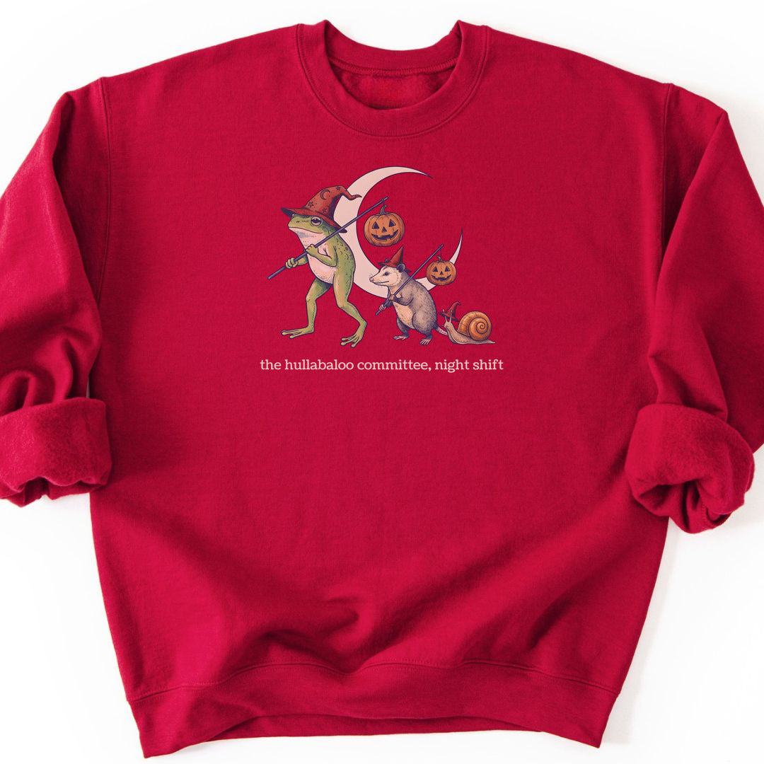 Night Shift Sweatshirt - Cardinal Red