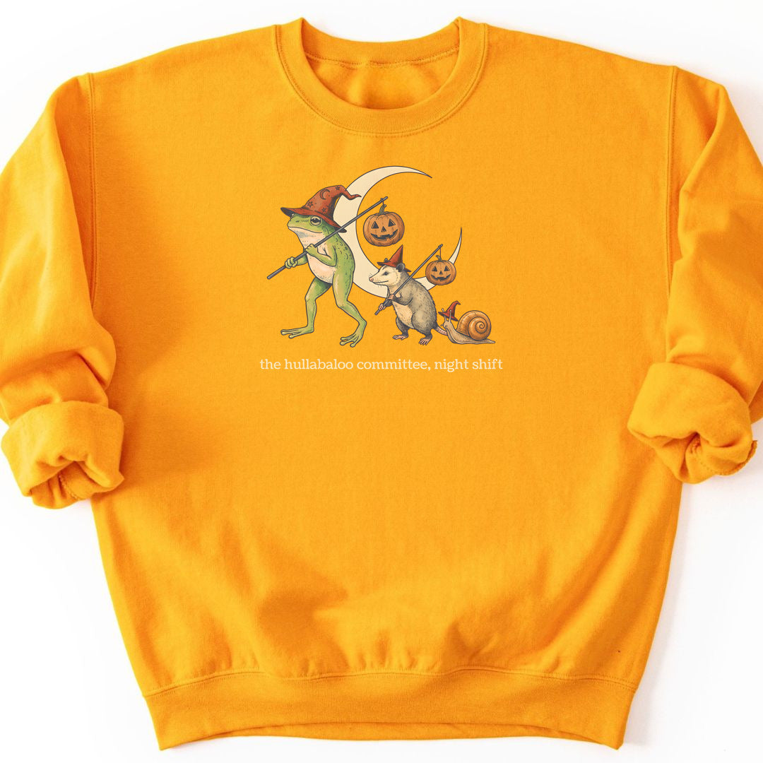 Night Shift Sweatshirt - Gold