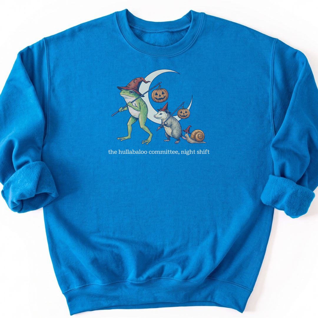 Night Shift Sweatshirt - Sapphire