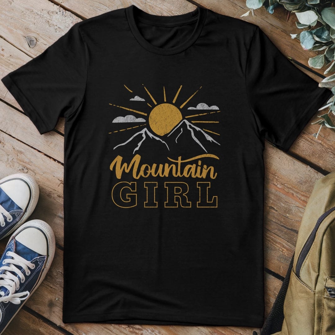 T-Shirt Black / S Mountain Girl T-Shirt