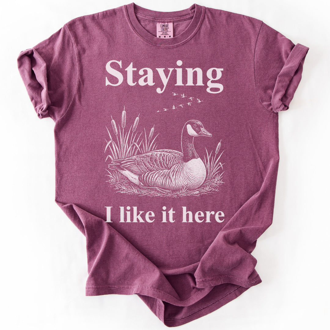 Staying I Like It Here Premium - Berry