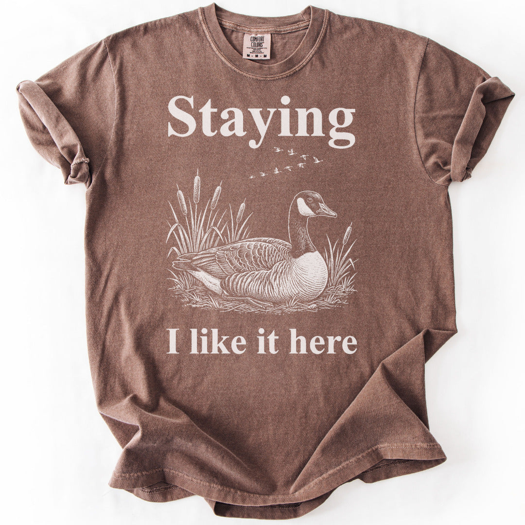 Staying I Like It Here Premium - Espresso