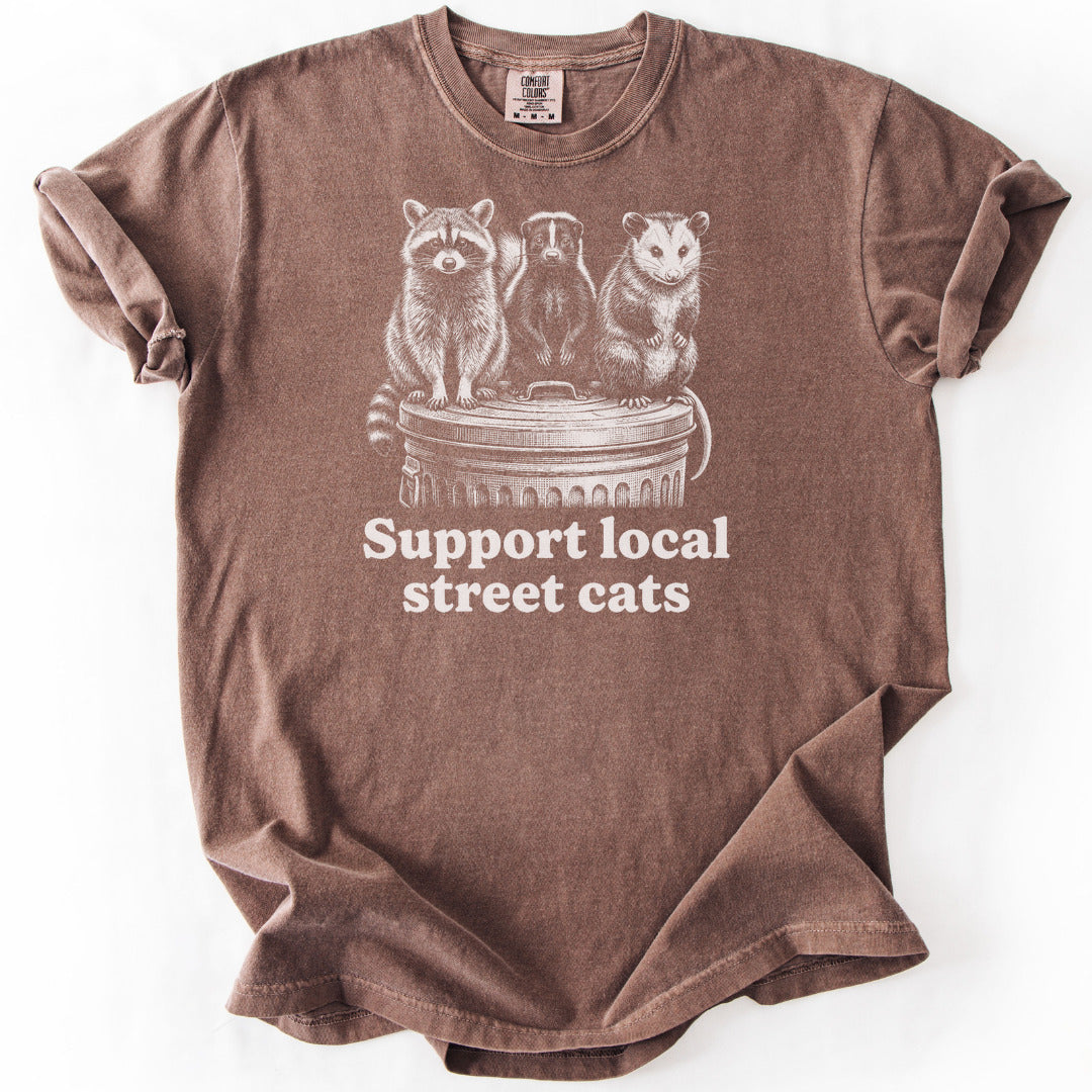 Support Local Street Cats Premium - Espresso