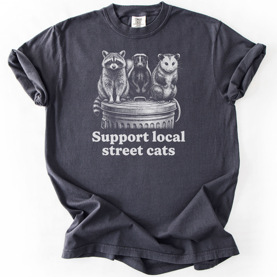 Support Local Street Cats Premium - Graphite
