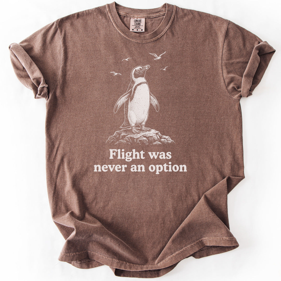 Flight Was Never an Option Premium - Espresso