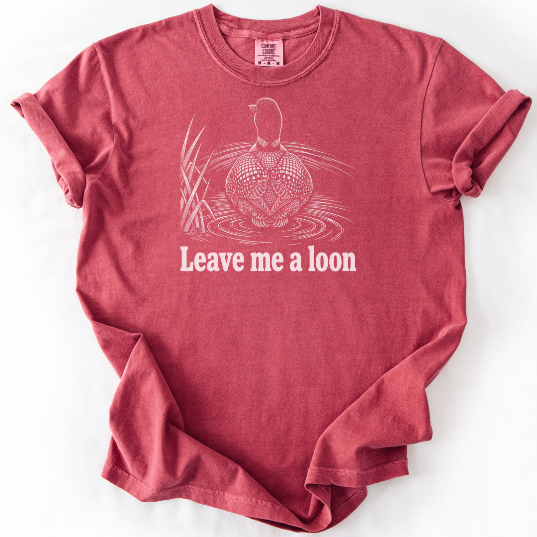 Leave Me a Loon Premium - Crimson