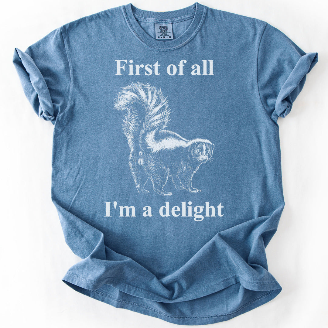 First of All I'm a Delight Premium - Blue Jean