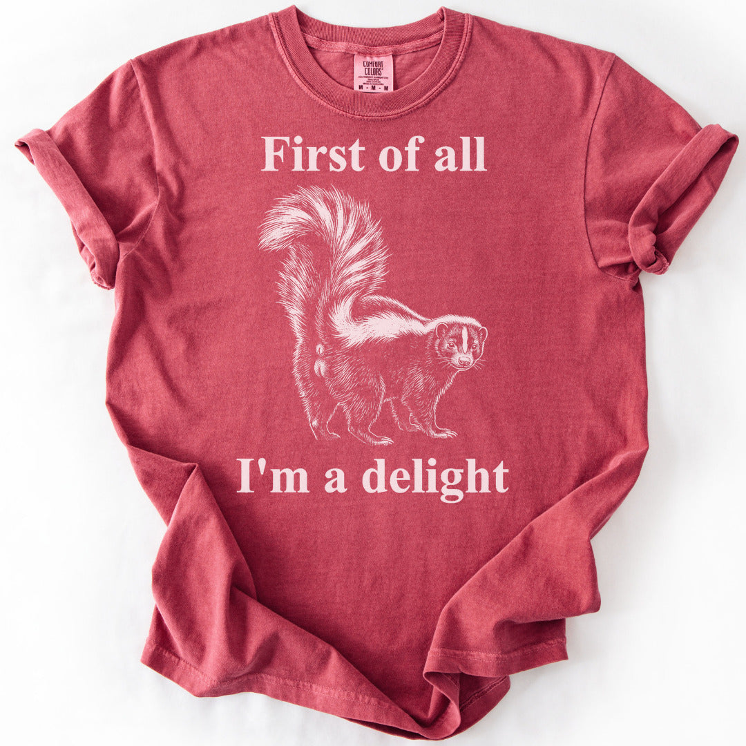 First of All I'm a Delight Premium - Crimson