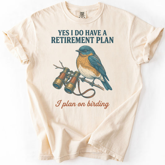 I Plan on Birding Premium - Ivory
