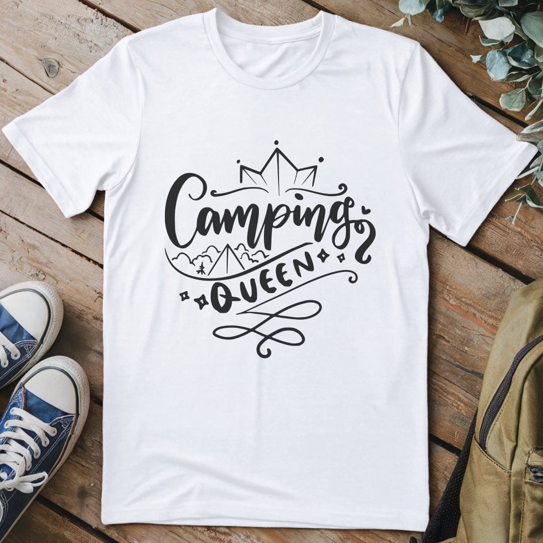 T-Shirt White / S Camping Queen T-Shirt