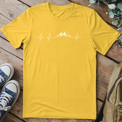 T-Shirt Daisy / S Mountain Pulse Minimalist T-Shirt