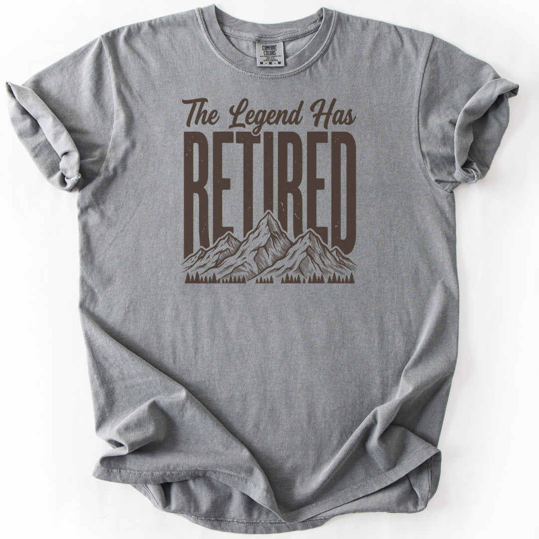 The Legend Has Retired Premium - Grey