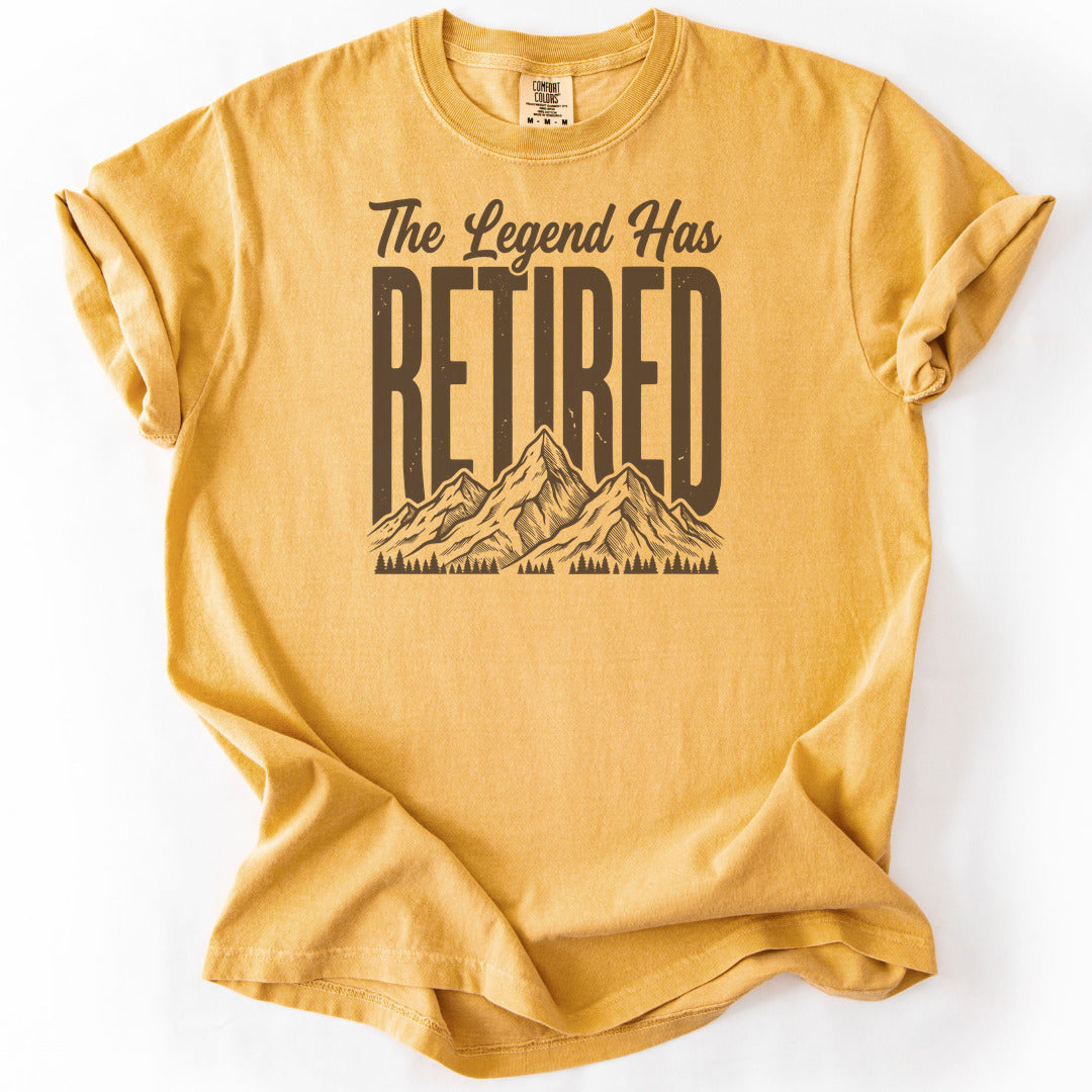 The Legend Has Retired Premium - Mustard