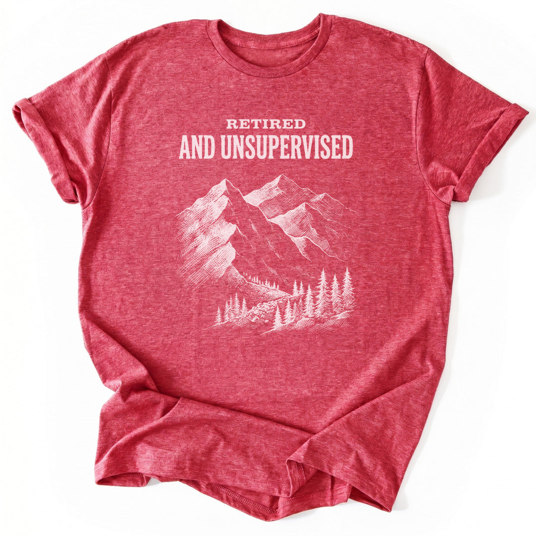 Retired and Unsupervised - Heather Red