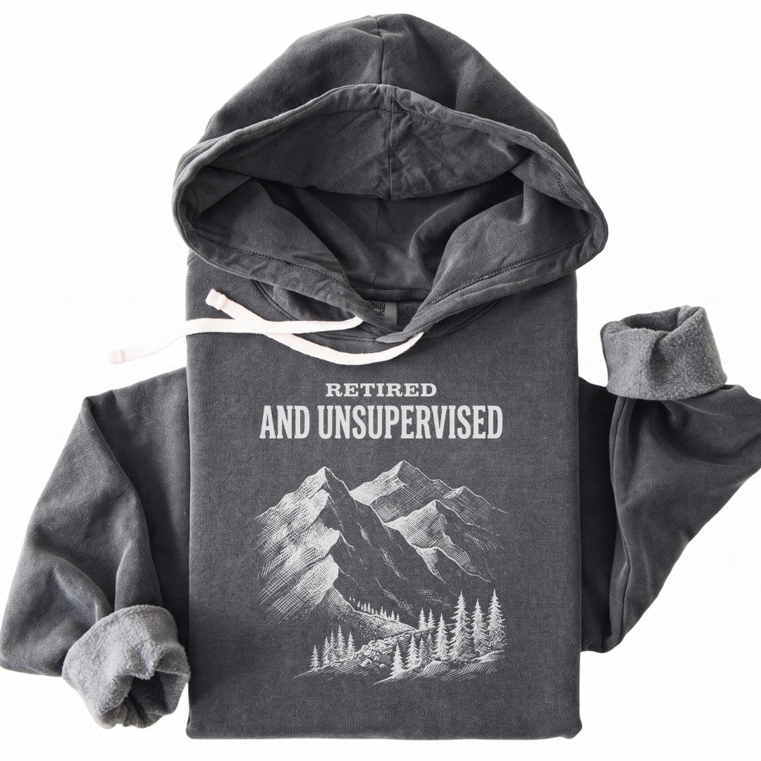 Hoodie Pepper / S Retired and Unsupervised Premium Hoodie