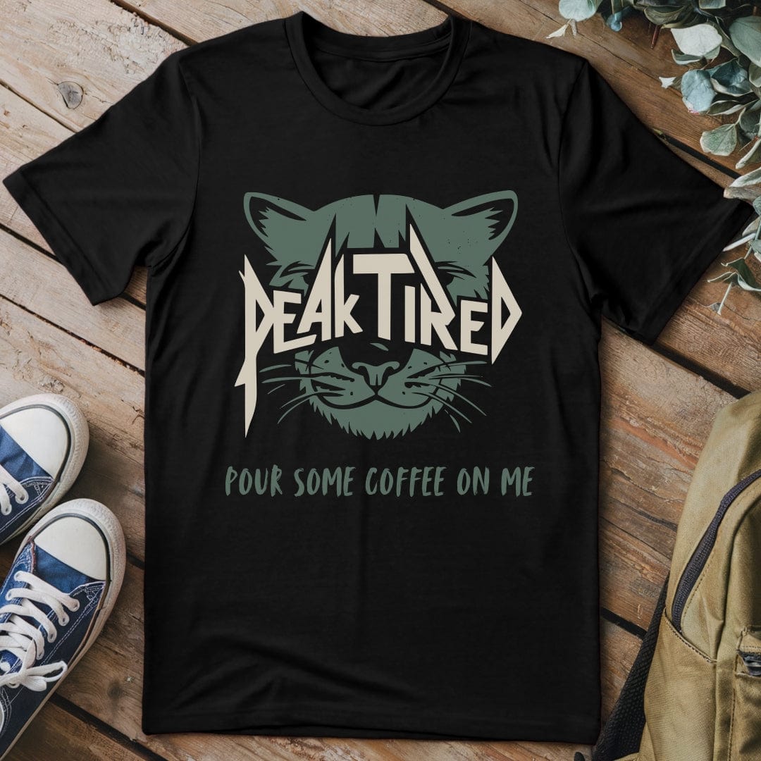 T-Shirt Black / S Peak Tired T-Shirt