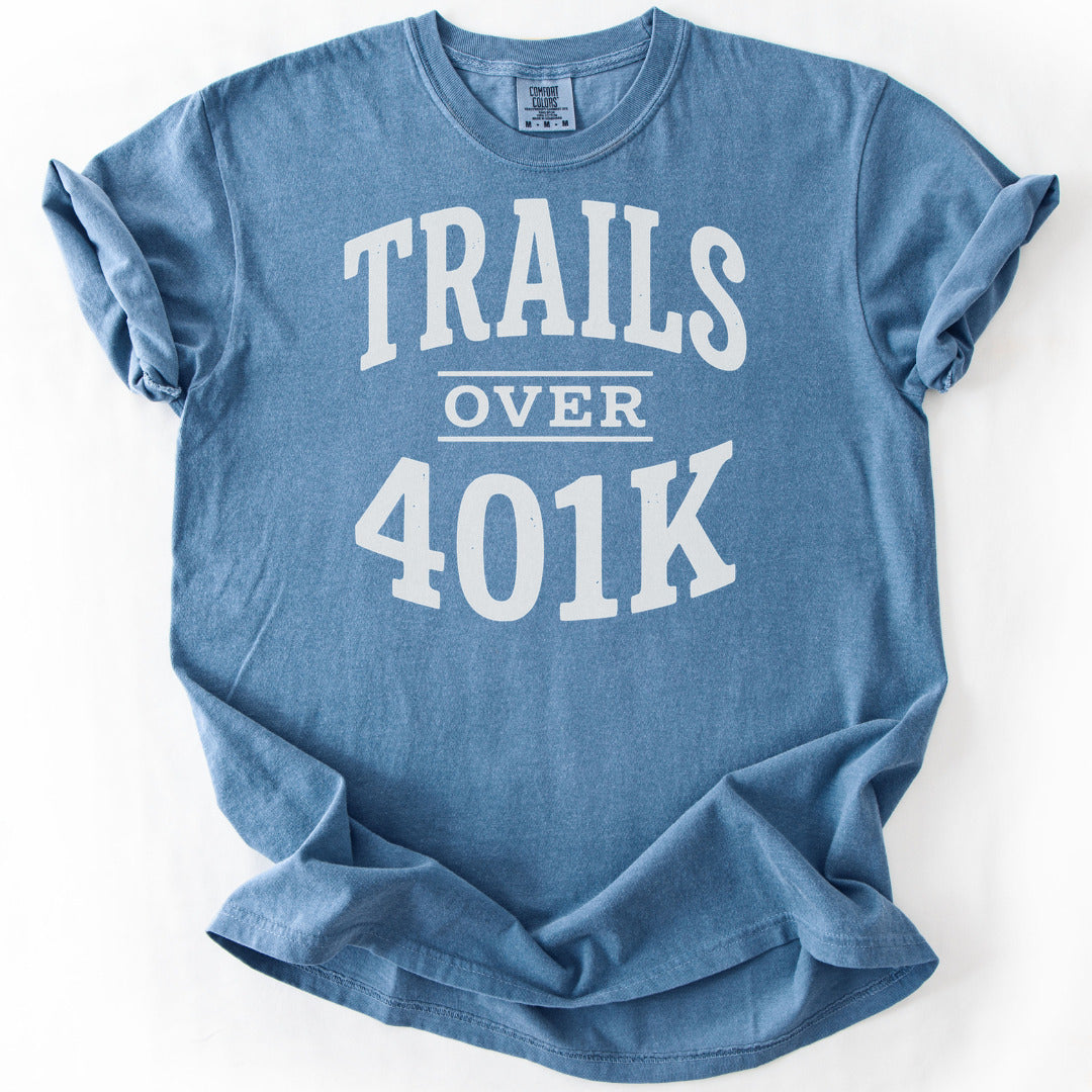 Trails Over 401K Premium - Blue Jean