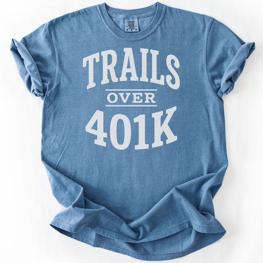 Trails Over 401K Premium - Blue Jean