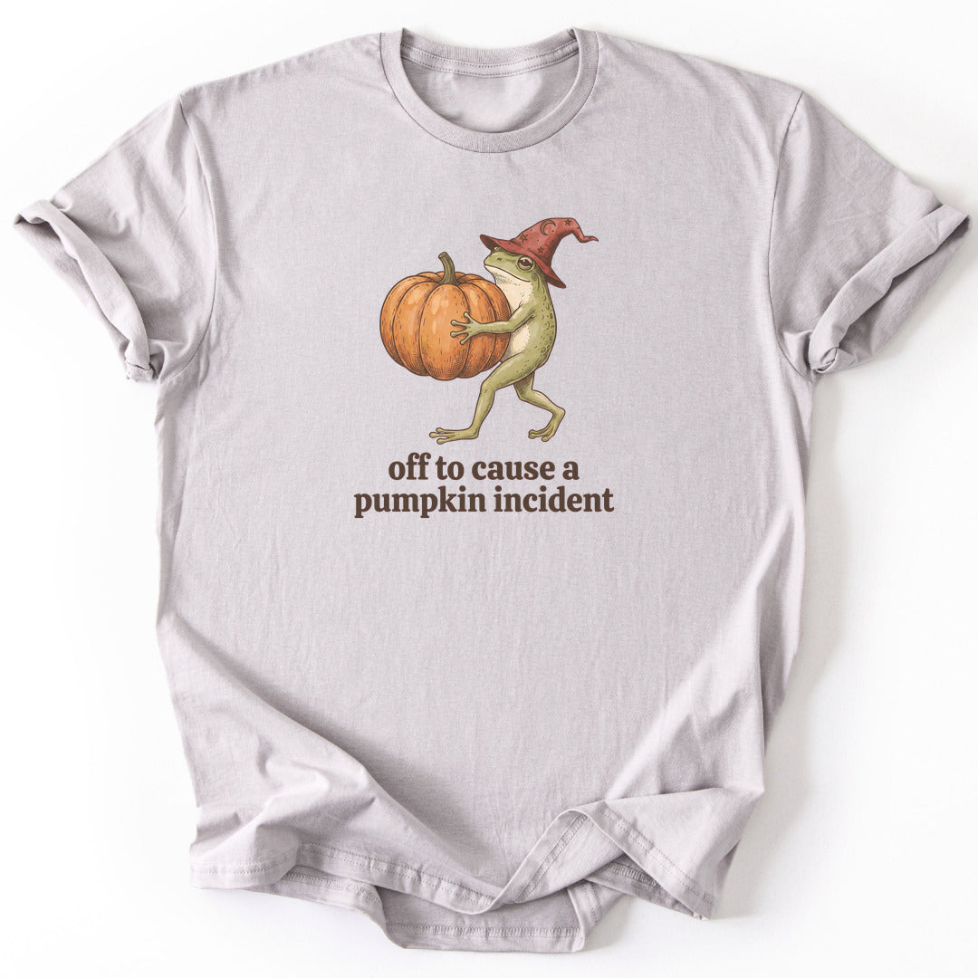 Off to Cause a Pumpkin Incident - Ice Grey