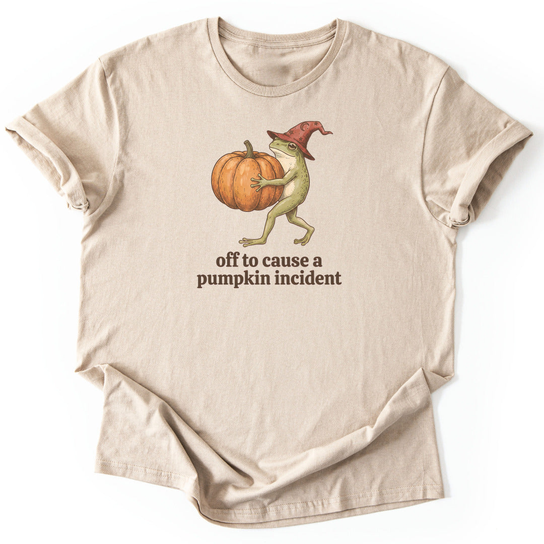 Off to Cause a Pumpkin Incident - Sand