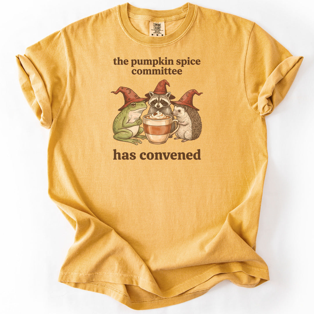 The Pumpkin Spice Committee Has Convened Premium - Mustard