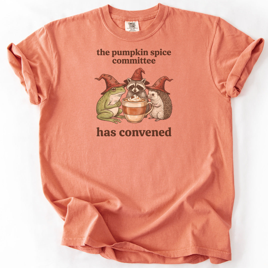 The Pumpkin Spice Committee Has Convened Premium - Terracotta