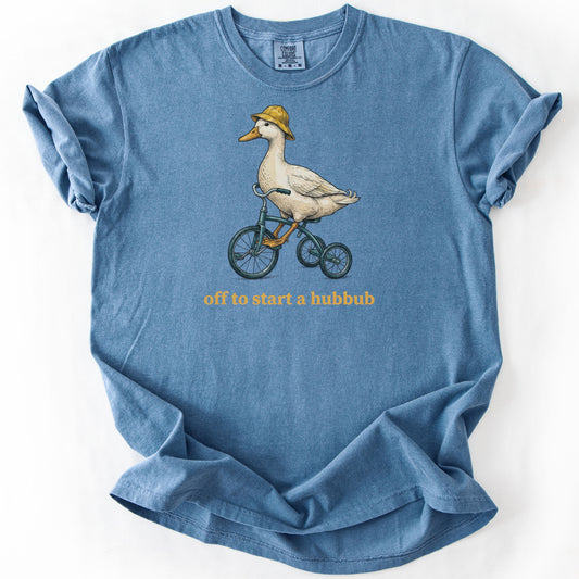 Off to Start a Hubbub Premium - Blue Jean
