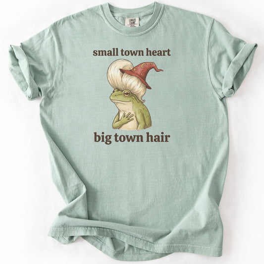 Small Town Heart Big Town Hair Premium - Bay