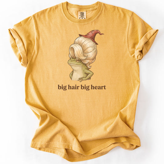 Big Hair Big Heart Premium - Mustard