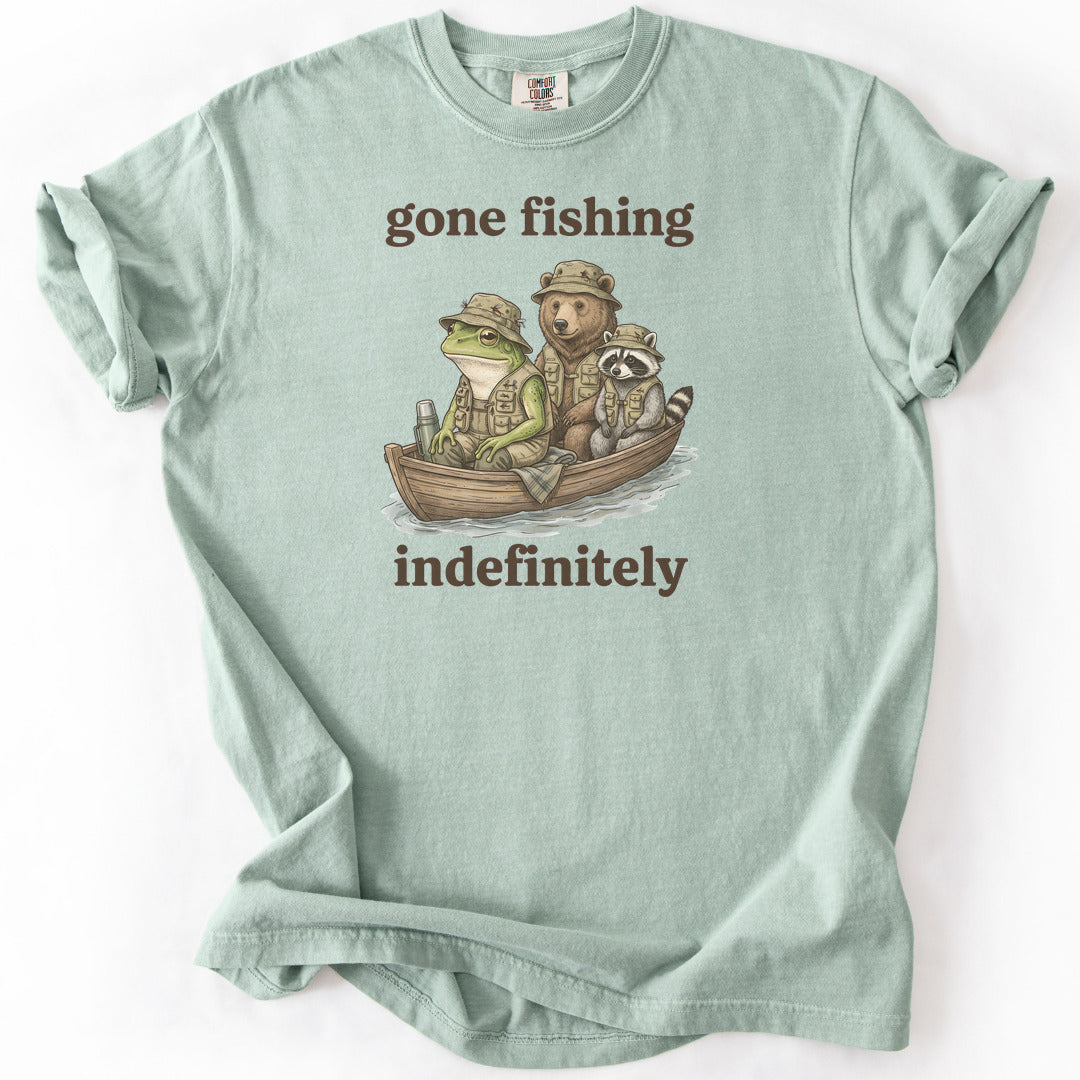 Gone Fishing Indefinitely Premium - Bay