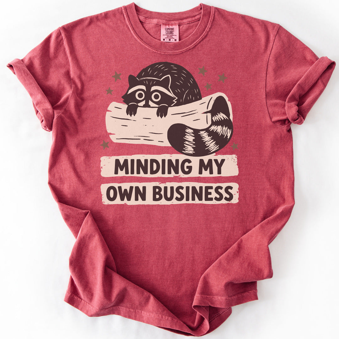 Minding My Own Business Premium - Crimson