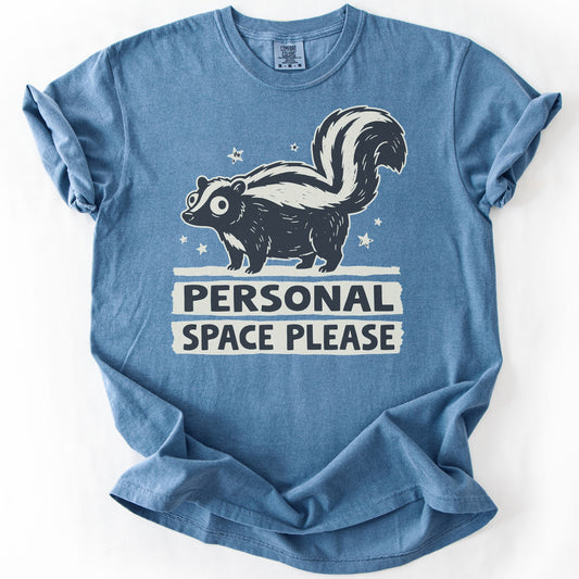 Personal Space Please Premium - Blue Jean
