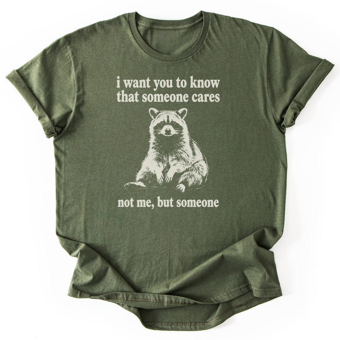 Someone Cares - Military Green